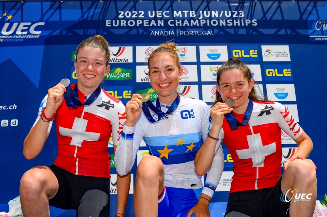 Gold for Simona Spesna at the European Championships in Anadia