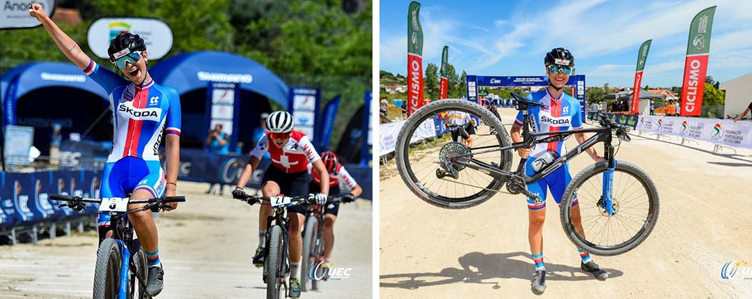 Gold for Simona Spesna at the European Championships in Anadia