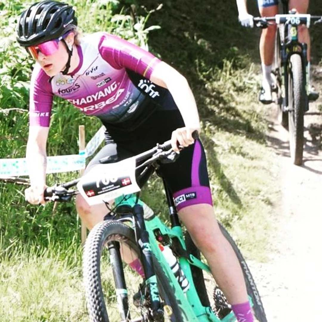 6th place for Line Mygdam at the Shimano MTB Liga in Randers