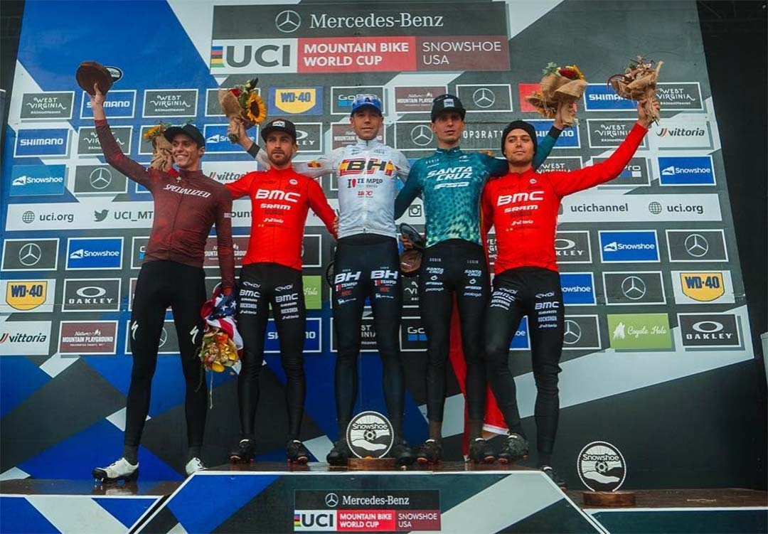 David Valero wins the UCI World cup in Snowshoe