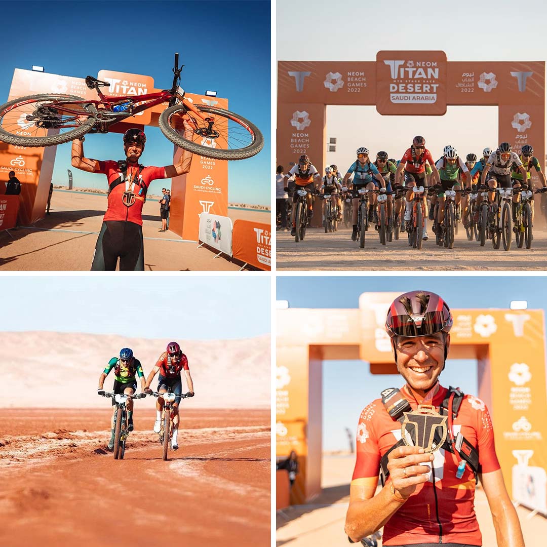 David Valero wins the Neom Titan Desert Saudi Arabia